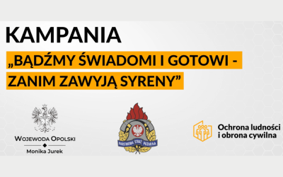 Kampania społeczna „Bądźmy świadomi i gotowi - zanim zawyją syreny”